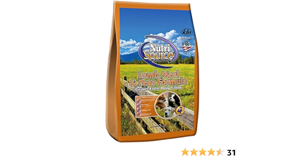 nutrisource grain free lamb