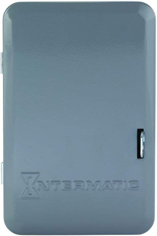 Intermatic T103 Mechanical Time Switch, Gray - Wall Timer Switches - 