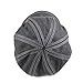 Home Prefer Womens Newsboy Cabbie Hat Vintage Wool Beret Cap Charcoal