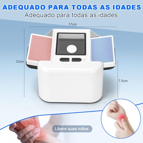 Hezaru Embaralhador Automático de Cartas, Adequado para Baralho Comum, UNO e Mesa Grande, Embaralha 1-2 Pacotes Simultaneamente, Embaralhamento em 10 Segundos, Bateria de Alta Vida Útil