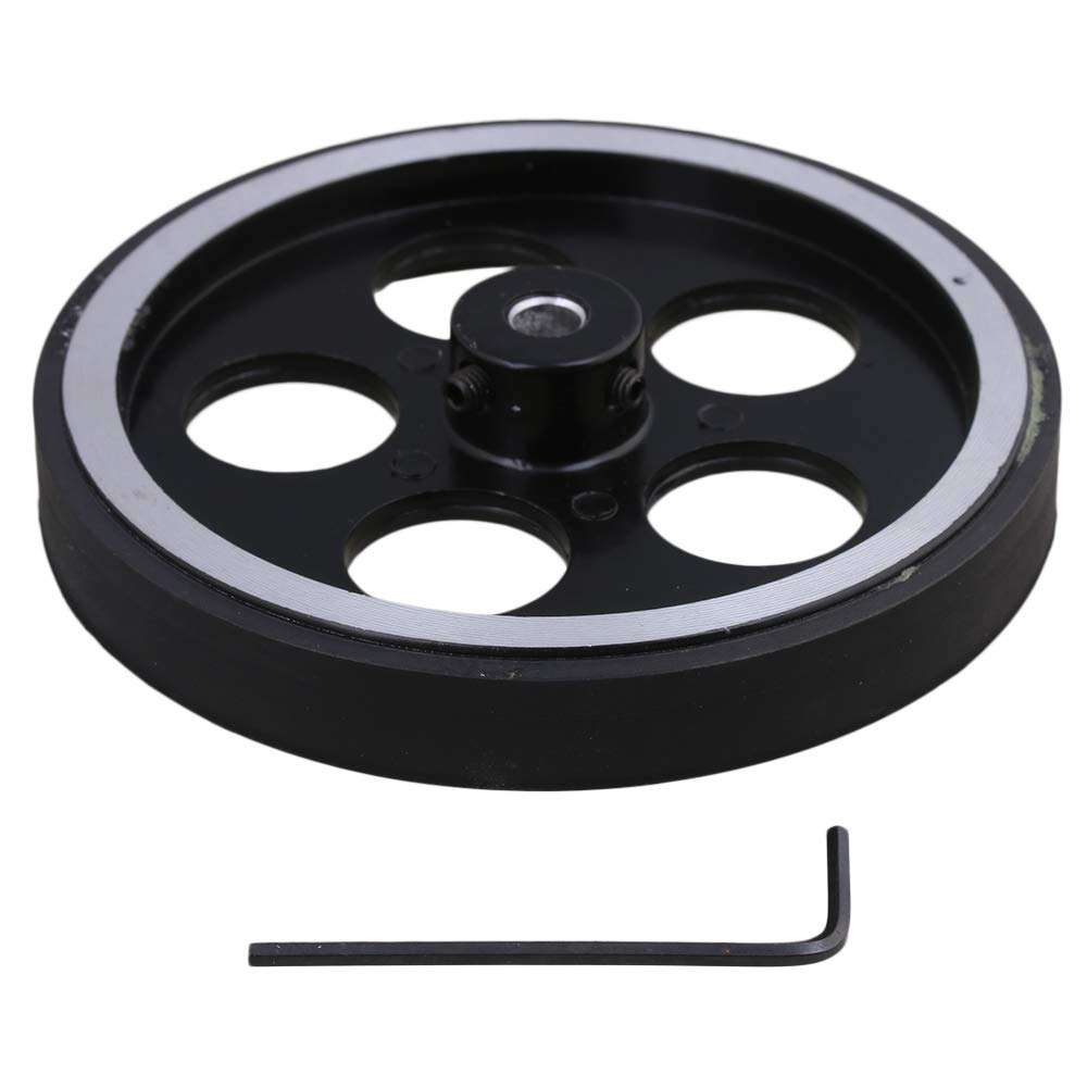 Encoder Rubber Wheel 300x6mm Aluminum Encoder Wheel Instrument Wheel For Rotary Encoder Amazon