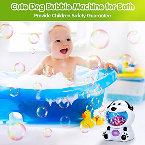 Kid Odyssey Bubble Machine, Dog Bubble Blower with 4 fl oz Bubble