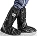 Aobrill Waterproof Shoes Covers, Foldable Reusable Snow Rain Boot for Women Men