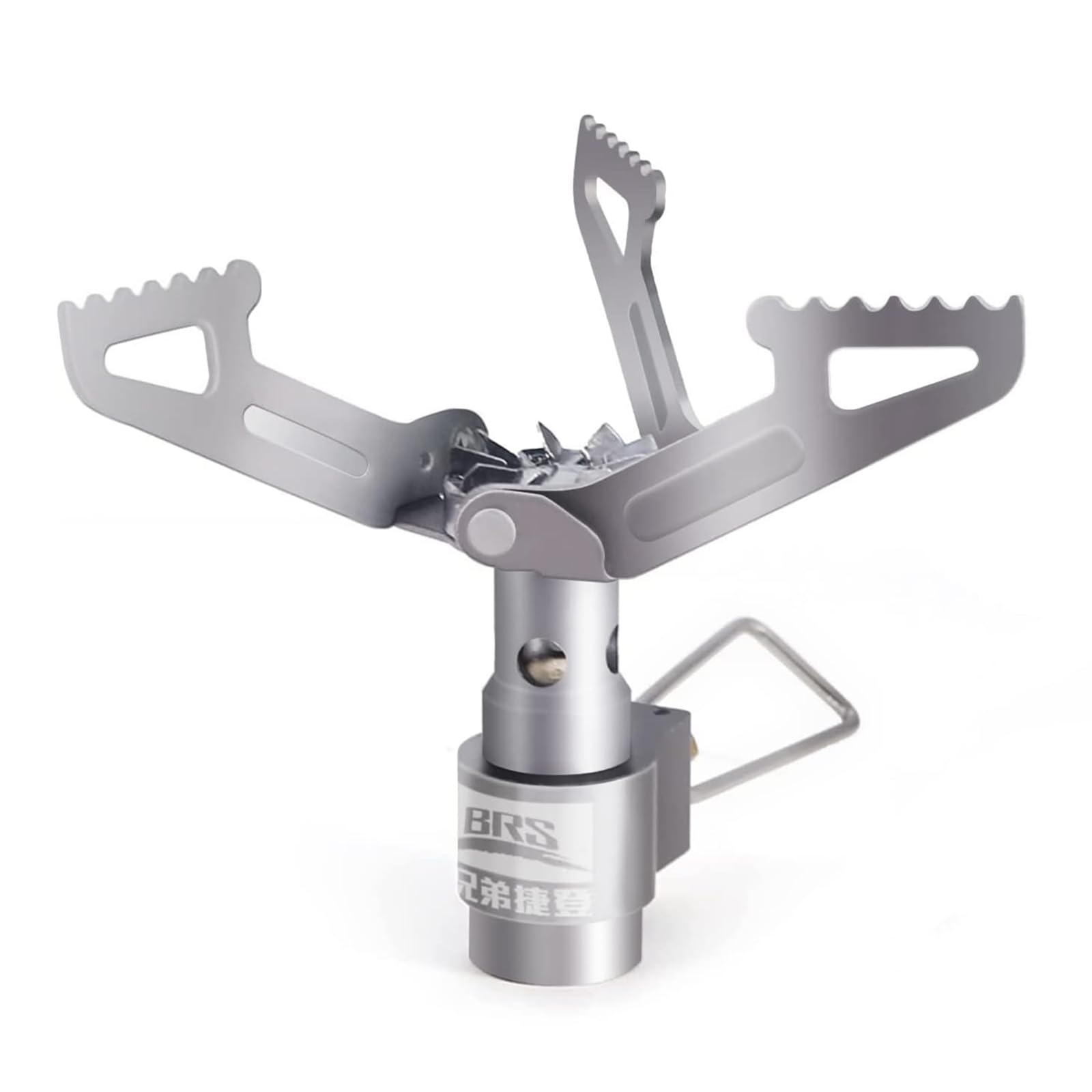 ONTOMYO Outdoor 3000T Stove Ultra Light Titanium Alloy Miniature Portable Picnic Camping Gas Cooking Stove Ultralight Burner Only 26 Gram(No Ignition)