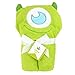 Disney Baby Puppet Head Towel Set, Lime Green Monsters Mike