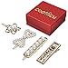Pearl Hair Clips for Girls Women - 4pcs Bling Updo hair Barrettes Pins accessories tools, Great for Daily Life, Dance Party, Wedding, Evening Party, and Birthday Valentines Day Gifts