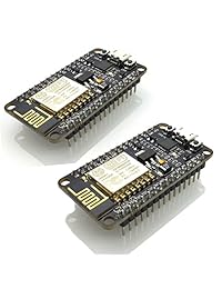 HiLetgo Nueva versión ESP8266 NodeMCU LUA CP2102 ESP 12E Internet WIFI Junta de desarrollo de fuente abierta Serial Wireless Module funciona muy bien con Arduino IDE Micropython, S