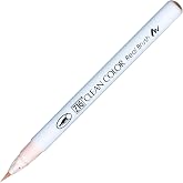 Kuretake ZIG Clean Color Real Brush Pen, Pale Pink Ink