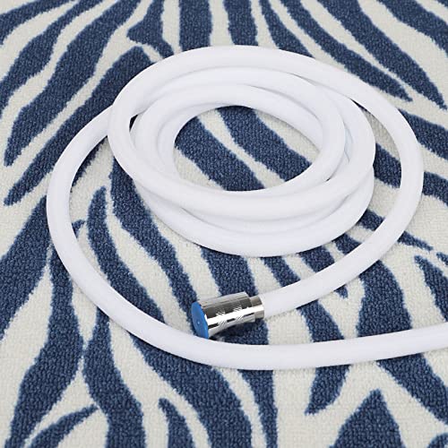 Dripex Indoor/Outdoor Area Rug, Non-Slip 5x7 Rugs Resist Dirt & Fade Patio Area Rug, Low-Profile Weather Resistant Living Room Carpet Blue Stripes Floor Mats for Home Entryway Porch Balcony Deck Yard