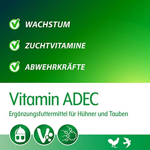 Röhnfried Vitamin ADEC 1000 ml | Vitaminkonzentrat | Futterergänzungsmittel für die Vitaminversorgung von Hühnern, Tauben & Geflügel – Bild 4