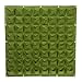 Yosoo 64 Pockets Planting Bags Wall Hanging Gardening Planter Outdoor Indoor Vertical Greening Grow Bags Flower Growing Container, Greenthumb 2