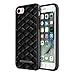 Rebecca Minkoff iPhone 7 Case, Luxe Double Up Designer Phone Case [Protective] fits Apple iPhone 7 - Quilted Black