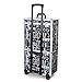 Top Performance Aluminum Extra Large Tool Case with Wheels, Graffiti Black