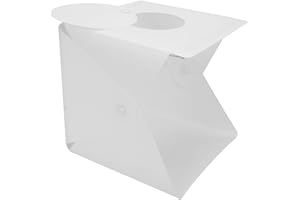 RASTKY Photography Box Portable Softbox Folding Lighting Tent 6 Color Backdrops for Small Jewelry Products Objects Photograph