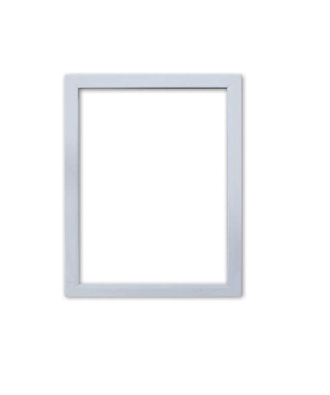 White Gloss color frame, 16"x12" size - Rainbow Colour Range Picture frame /Photo frame /Poster frame with Perspex Sheet & MDF backing board