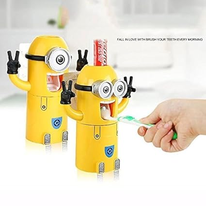 Buy Phdstore Minions Toothbrush Holder Automatic Toothpaste Minion