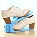 6PCS Plastic Shoe Organizer Space Saving Storage Shoes Rack Durable Shoe Tower Shelf Random Color Set
