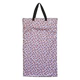 Large Hanging Wet Dry Bag for Cloth Diapers or Laundry (Fox)