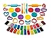 Crayola Deluxe 50 Piece Modeling Clay Art Kit Art Gift for Kids 5 & Up, Includes Non-Toxic Modeling Clay in Classic Colors, Shape Cutters, Modeling Tools, Shape Molds & Rolling Pins