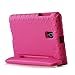 BMOUO Kids Case for Samsung Galaxy Tab A 8.0 2017 (SM-T385 / T380) - Light Weight Shockproof Protective Handle Stand Kids Case Cover for Samsung Galaxy Tab A 8.0 inch 2017 T380 T385 Tablet - Rose