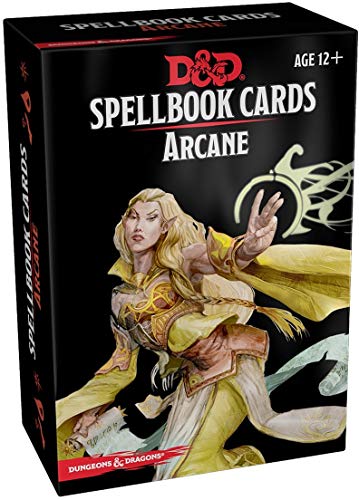 Spellbook Cards Arcane Dungeons Dragons 