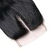 Lanyi Hair Virgin Brazilian Hair Body Wave Middle Part 130% Density Lace Closure 14