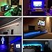 imenou Led Strip Lights Kit, Battery USB Powered Flexible Led Ribbon Rope Lights with Remote Color Changing RGB SMD Waterproof TV Backlight for Home Decoration 2M/6.56 Feet