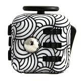 Deluxe Fidget Cube - Doodle Design - Relieves Anxiety for Children & Adults - Limited edition style - Stress Relief - While stocks last