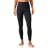 Lavento Women's All Day Soft Yoga Leggings 23"/ 25"/ 28" - No Front Seam Workout Active Legging for Woman