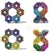 5MM 216 Pieces Multicolored Magnetic Balls MagnetsToys Sculpture Building Magnetic Blocks Magnet Cube Gift for Intellectual Development Office Toy Stress Relief Gift for Teens and Adult 8 Color