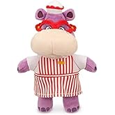 Disney Jr Doc McStuffins 8'' Hallie Hippo Bean Bag Plush Doll