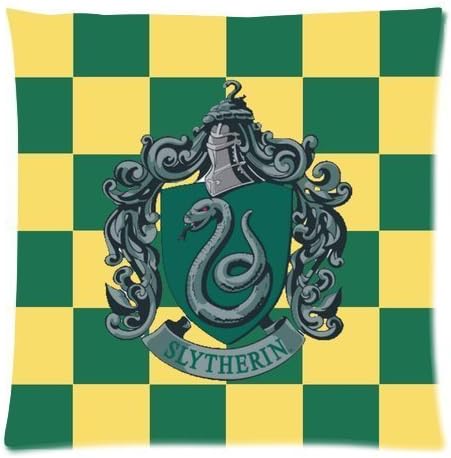 Every New Day Harry Potter Slytherin Unique Custom Zippered Pillow Case 20"x20" inches (50x50cm) (Two sides)