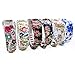 SKYLET Replacement Bands for Garmin Vivofit 2 (No Tracker)(Six Flowers, Small)