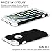 iPhone 6 Cases, Vogue Shop 2in1 Hybrid Hard PC Cover and Inner Soft Silicone Corner Protection High Impact Defender Combo Shell Phone Case for iPhone 6 6s 4.7 inch-Black