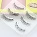 3 Pairs False Eyelashes 3D Short Lifelike Handmade False Eyelashes Popular Natural Paragraph Fake Eye Lashes Makeup Tools (Short-101705)