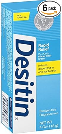 desitin rapid relief diaper rash cream