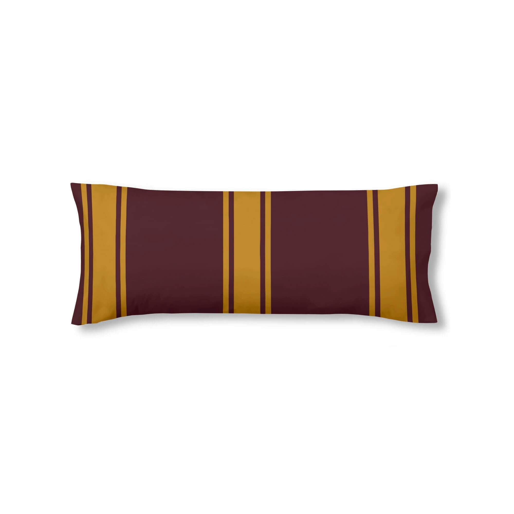 BELUM | Harry Potter Pillowcase, 100% Cotton Gryffindor Striped Pillowcase 90 Bed