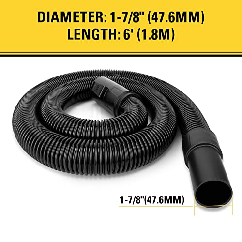Stanley 191100 Wet And Dry Vacuum Extension Hose, 17/8 Inch, 6 Feet