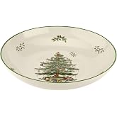 Spode &ndash; Christmas Tree &ndash; Christmas Tree Pasta Bowl - 13 Inch
