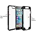Amzer Full Body Case with Built-In Screen Protector for iPhone 6 Plus/6s Plus - Retail Packaging - Black