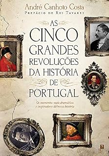 Livro As Cinco Grandes Revoluções da História de Portugal