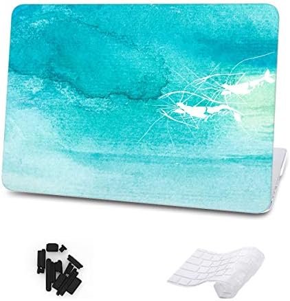 ZEGENE for MacBook Air 11.6inch Case with Keyboard Cover Plastic Hard Shell(Fit Model:A1370/A1465) Shrimp in Water Effect Pattern Art Printing Full Edge Protective Case Skin