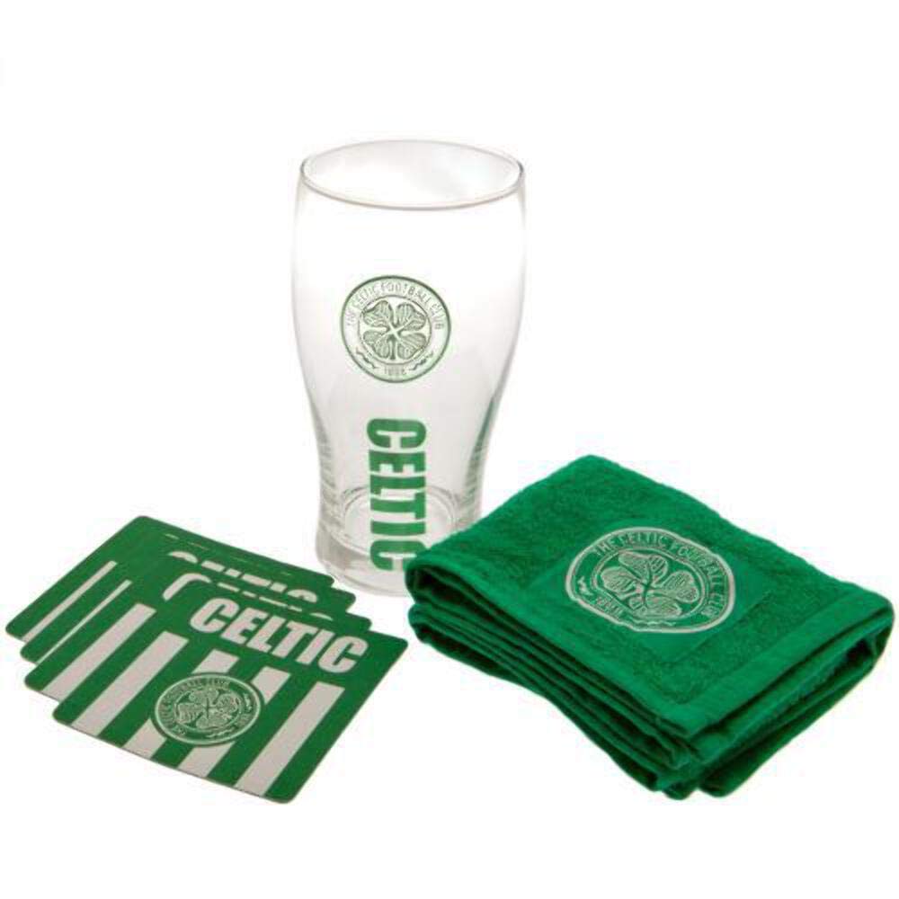 Celtic F.C. Mini Glass Bar Set Official Merchandise