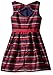 Nautica Girls' Stripe Taffeta Dress with Grosgrain Sash
