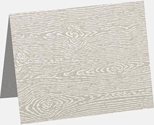 Brasilia Gray Woodgrain A2 Folded Card (4 1/4 x 5 1/2) (Pack of 2000)