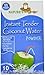 Nature's Guru Instant Tender Coconut Water Powder Original 10 Count Single Serve On-the-Go Drink Packets (Pack of 4)