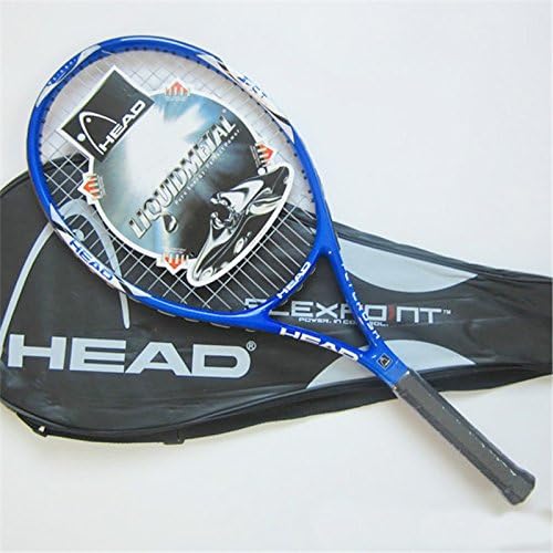Carbon Fiber Tennis Racket Racquets Equipped High Density Nano Suitble For New Hand With Bag Grip Qulity (blue)