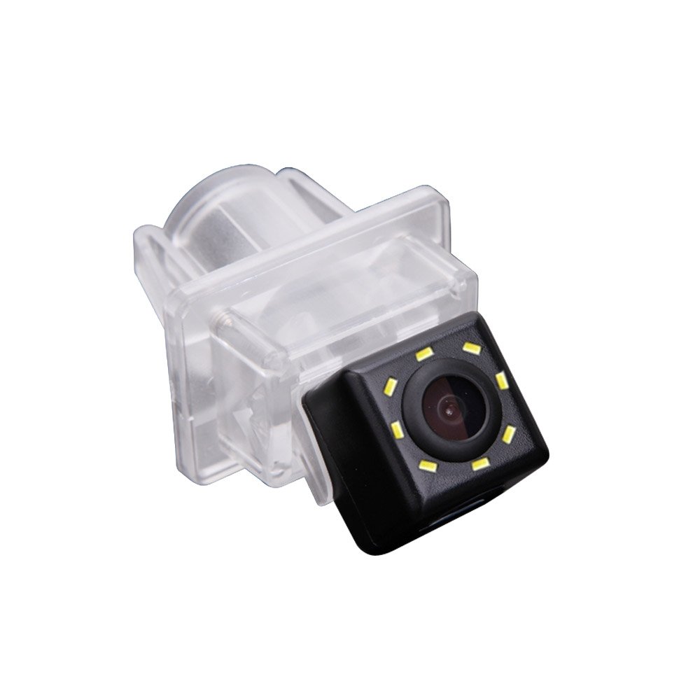 HD Color CCD Waterproof Vehicle Car Rear View Backup Camera, 170 Degree Viewing Angle Reversing Camera with 8 LED for Mercedes Benz C E CL S Klasse W204 W212 W216 W221