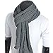 Trendy Men Turnup Knitted Designer Winter Scarf