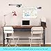 Lockways Magnetic Dry Erase Calendar 17 x 13 - Monthly White Board/Whiteboard Organizer Planner, Fridge Magnetic Calendar Organizer for Kitchen Refrigerator